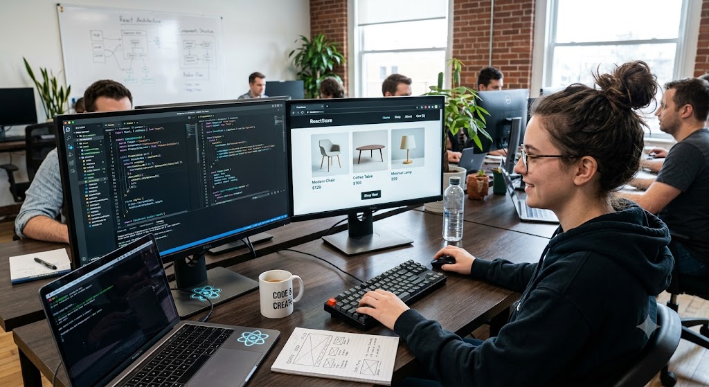 React website development
